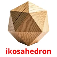 ikosahedron billedkort for børn med billeder