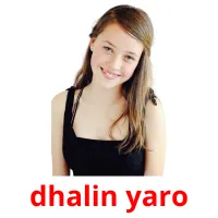 dhalin yaro Tarjetas didacticas