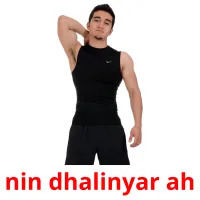 nin dhalinyar ah Tarjetas didacticas