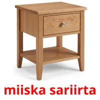 miiska sariirta Bildkarten für Kinder