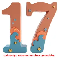 todoba iyo toban ama toban iyo todoba Bildkarteikarten