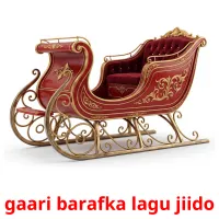 gaari barafka lagu jiido Tarjetas didacticas
