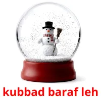 kubbad baraf leh Tarjetas didacticas