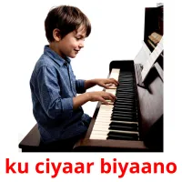 ku ciyaar biyaano ansichtkaarten