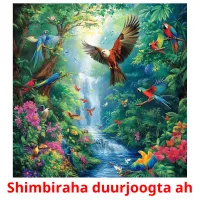 Shimbiraha duurjoogta ah bildekort