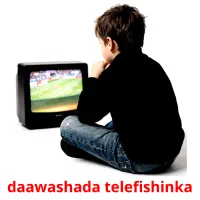 daawashada telefishinka Bildkarten für Kinder