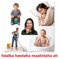 falalka hawlaha maalinlaha ah Bildkarten für Kinder