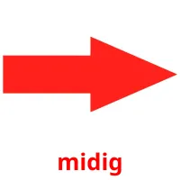 midig cartões com imagens