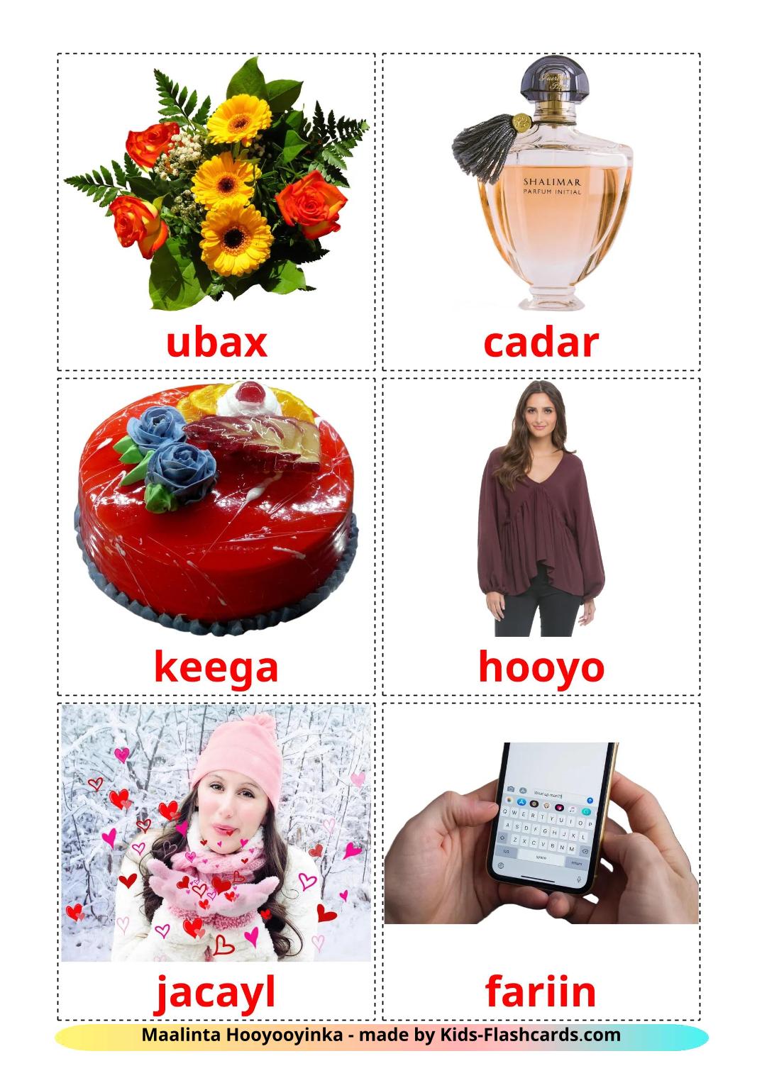 Día de la madre - 25 fichas de somalí para imprimir gratis