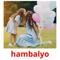 hambalyo Tarjetas didacticas