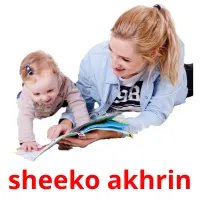 sheeko akhrin Tarjetas didacticas