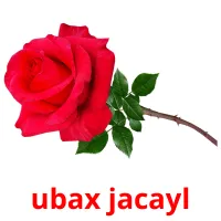 ubax jacayl Tarjetas didacticas