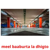 meel baaburta la dhigto cartes de vocabulaire