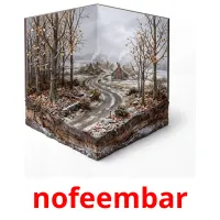 nofeembar Bildkarten für Kinder