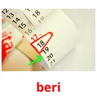 beri bildkort för barn