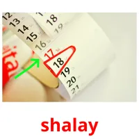 shalay bildkort för barn
