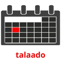 talaado bildkort för barn