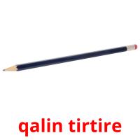qalin tirtire picture flashcards