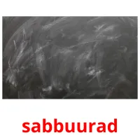 sabbuurad cartões com imagens