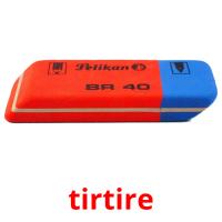 tirtire picture flashcards