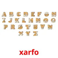 xarfo cartões com imagens