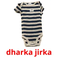 dharka jirka flashcards illustrate