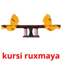 kursi ruxmaya kuvakortit
