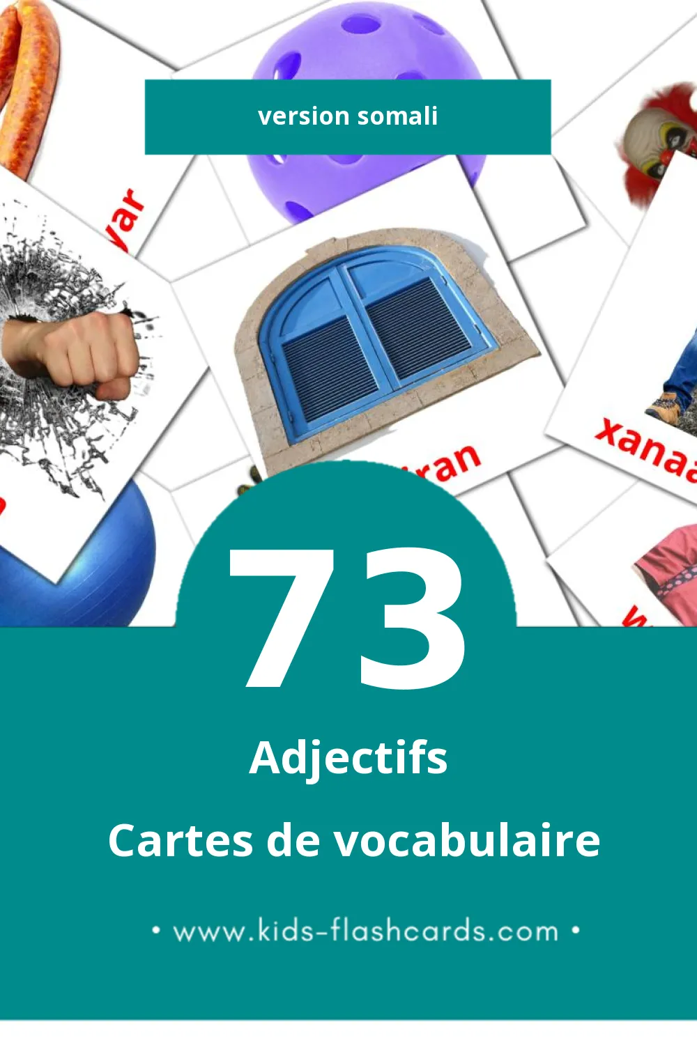 Cartes de vocabulaire Visuelles Sifo pour les Tout-Petits (73 Cartes en Somali) Cartes de vocabulaire Visuelles Sifo pour les Tout-Petits (73 Cartes en Somali)