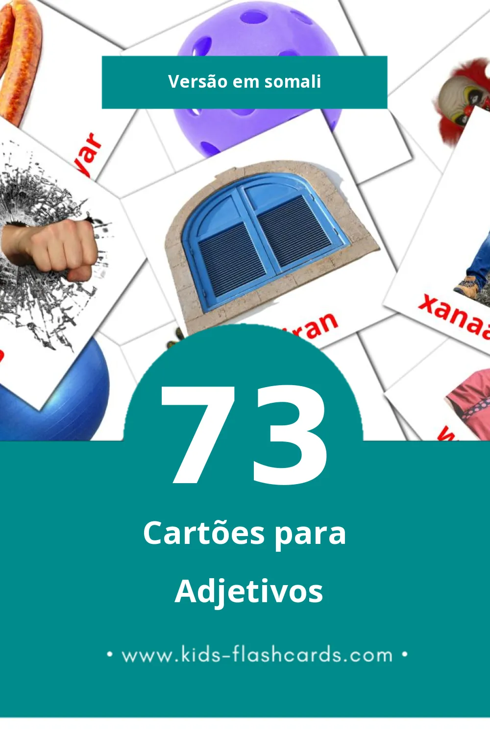 Flashcards de Sifo Visuais para Toddlers (73 cartões em Somali) Flashcards de Sifo Visuais para Toddlers (73 cartões em Somali)