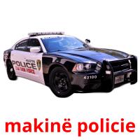 makinë policie picture flashcards