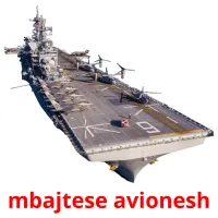 mbajtese avionesh Tarjetas didacticas