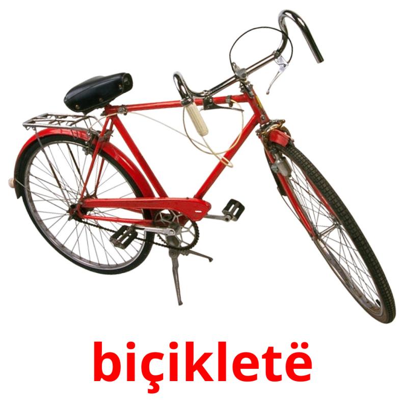 biçikletë picture flashcards