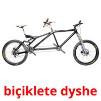 biçiklete dyshe picture flashcards