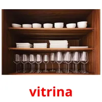 vitrina cartões com imagens