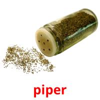 piper picture flashcards
