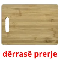 dërrasë prerje Tarjetas didacticas