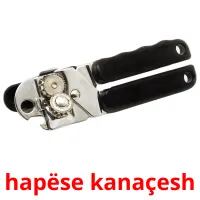 hapëse kanaçesh Tarjetas didacticas