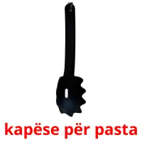 kapëse për pasta Tarjetas didacticas