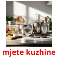 mjete kuzhine Tarjetas didacticas