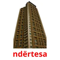 ndërtesa picture flashcards