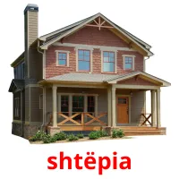 shtëpia picture flashcards