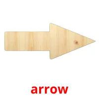 arrow picture flashcards
