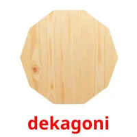 dekagoni Tarjetas didacticas