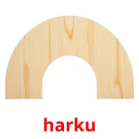 harku Tarjetas didacticas