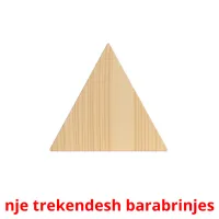 nje trekendesh barabrinjes Tarjetas didacticas