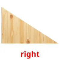 right picture flashcards