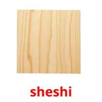 sheshi Tarjetas didacticas