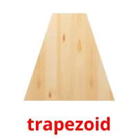 trapezoid Tarjetas didacticas