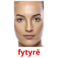 fytyrë picture flashcards