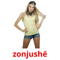 zonjushë picture flashcards